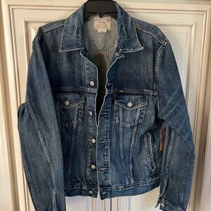 Men’s BNWT Polo jean jacket